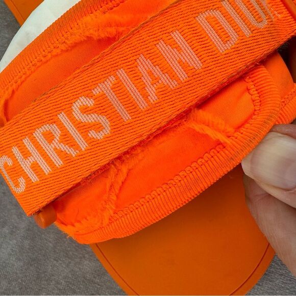 Dior Orange Evolution Camouflage Slides 36 - Picture 12 of 15